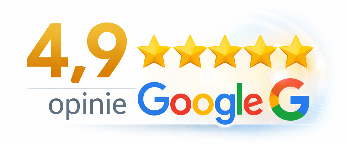 4,9 opinie Google
